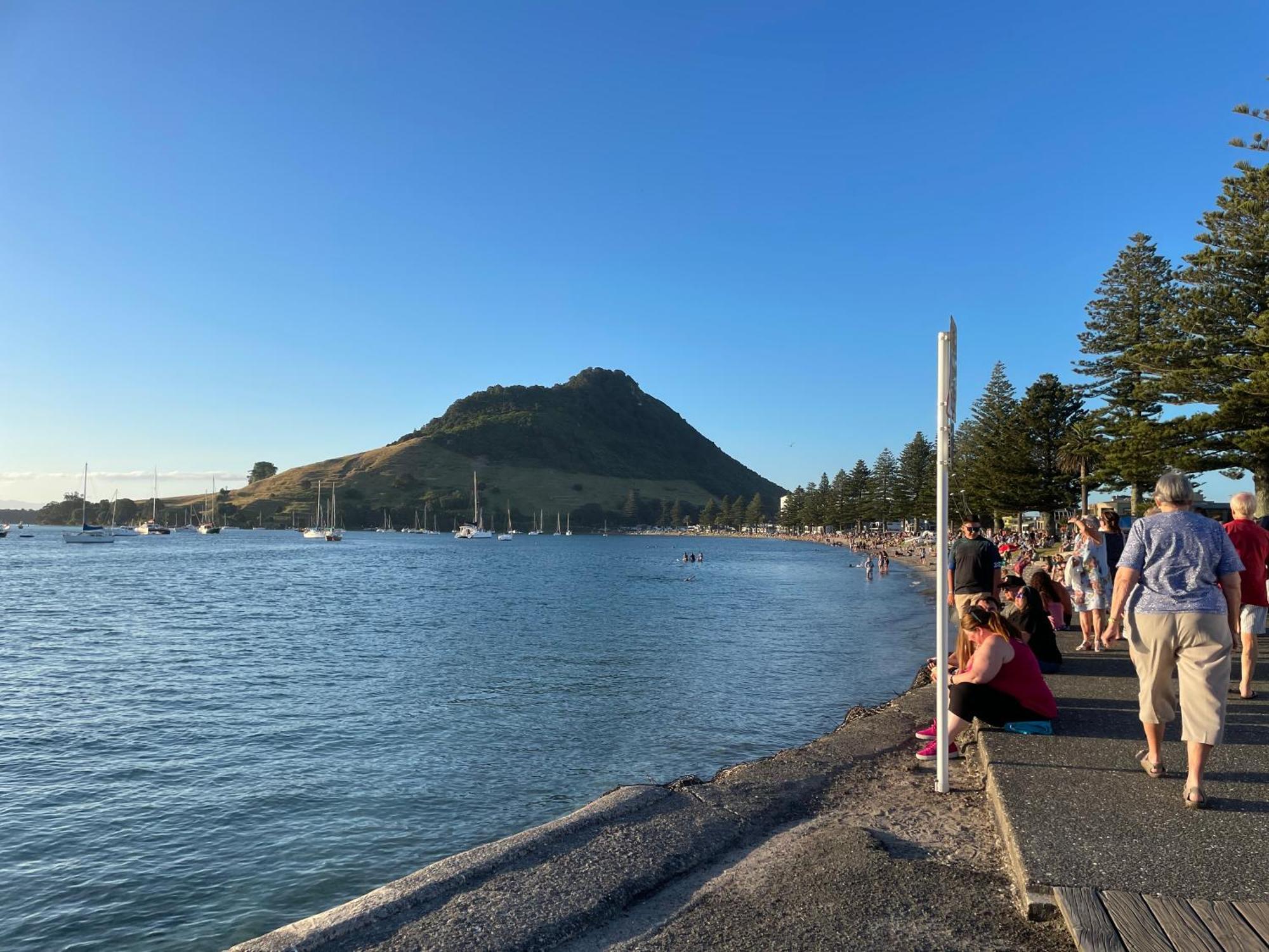 Holiday House Mount Maunganui Bagian luar foto